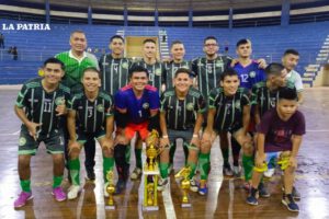 Santa Cruz campeón futsal Sub-20