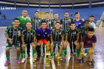 Santa Cruz campeón futsal Sub-20