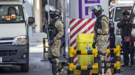 Gobierno de Luis Arce desmiente acusaciones sobre militarización