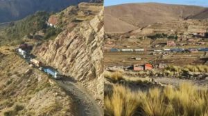 Bloqueo en Sayarí por proyecto de ley de doble vía