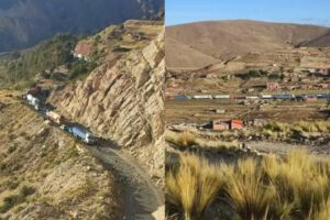 Bloqueo en Sayarí por proyecto de ley de doble vía