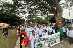 paro de médicos en Bolivia