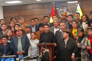 Promulgación de leyes por el Ejecutivo solicitada por legisladores del MAS