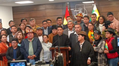 Promulgación de leyes por el Ejecutivo solicitada por legisladores del MAS