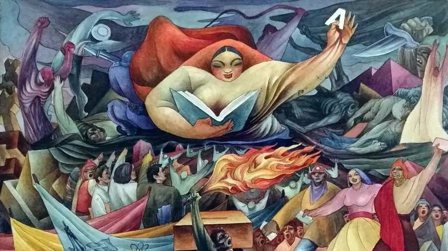 Exhibición de Miguel Alandia Pantoja en el Museo Nacional de Arte