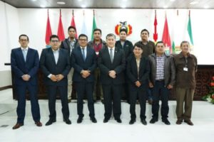 Convenios de Cooperación Interinstitucional firmados por el Fiscal General Juan Lanchipa Ponce