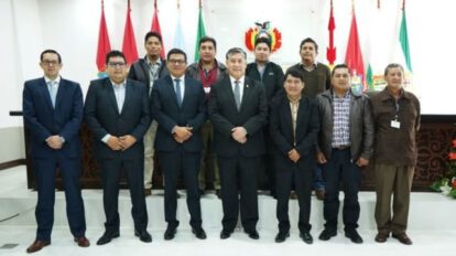 Convenios de Cooperación Interinstitucional firmados por el Fiscal General Juan Lanchipa Ponce