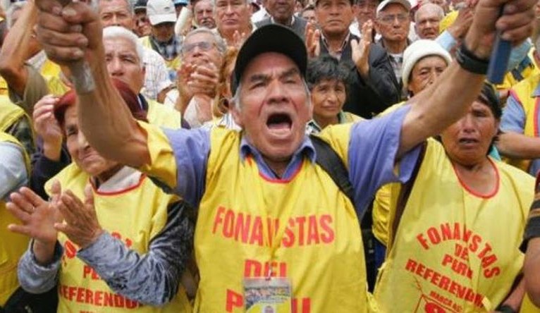 Devolución del Fonavi para adultos mayores en Perú