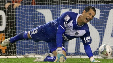 Fotografía de guardameta Sebastián Sosa acusado de abuso sexual