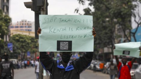 Protestas contra impuestos en Nairobi