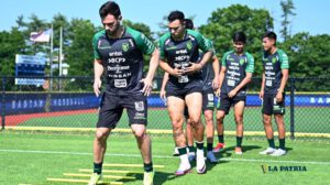 Selección Nacional en entrenamiento para la Copa América USA 2024