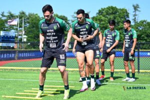 Selección Nacional en entrenamiento para la Copa América USA 2024