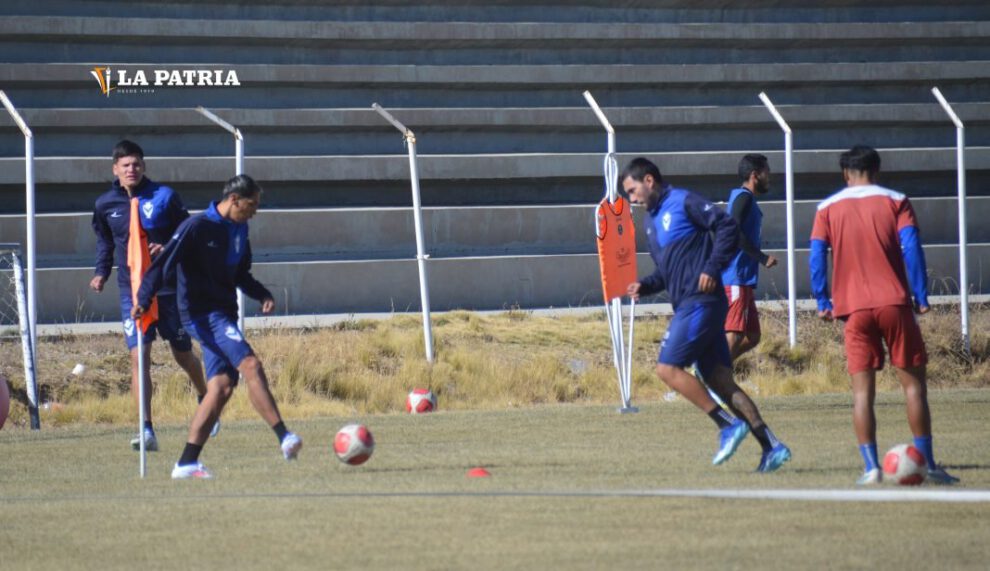 Entrenamiento GV San José intensificando cargas físicas