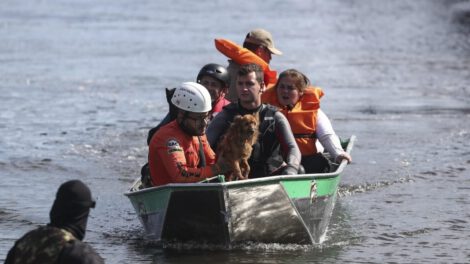 Desplazados por desastres naturales en América Latina