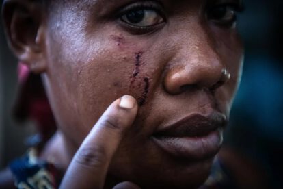 Fotografía de archivo sobre violencia sexual en Haití