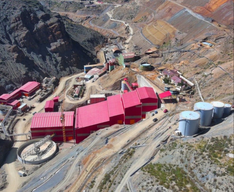 Planta Concentradora de zinc y estaño en Colquiri