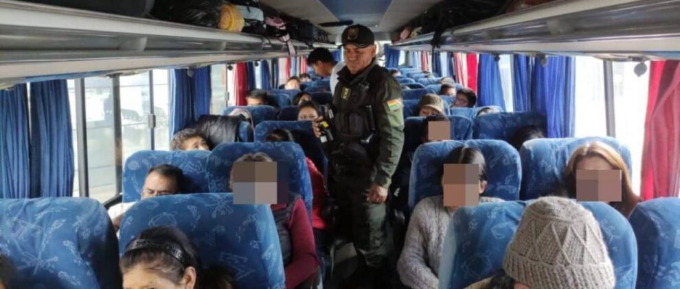 modus operandi de delincuentes en buses interdepartamentales