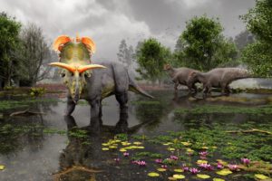 Descubrimiento de Lokiceratops, una nueva especie de dinosaurio herbívoro con cuernos gigantes