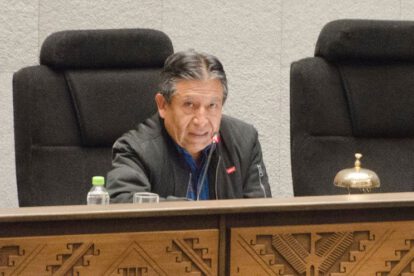 Receso parlamentario anunciado por David Choquehuanca
