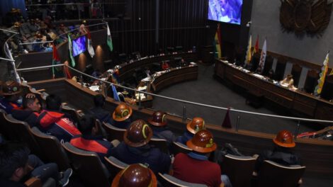 Contratos mineros rechazados en el Senado