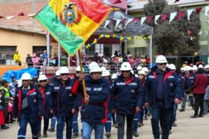 Empresa Minera Colquiri celebra su duodécimo aniversario con el Presidente Luis Arce