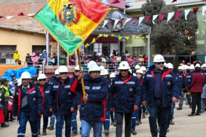 Empresa Minera Colquiri celebra su duodécimo aniversario con la presencia del Presidente Luis Arce