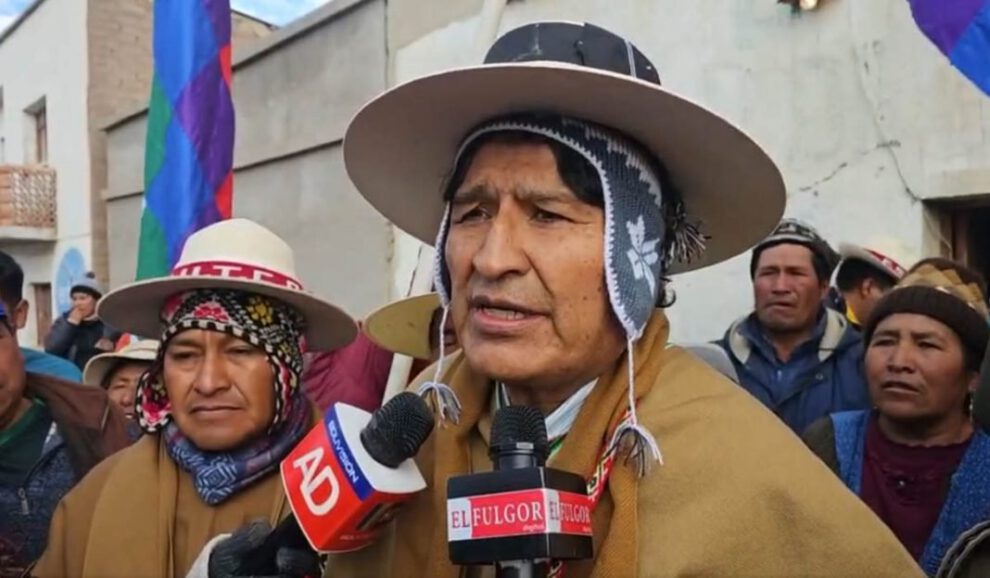 Evo Morales situación económica Bolivia