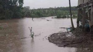 Crecida del río Sajta afecta cultivos en Puerto Villarroel