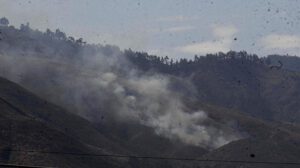 Incendios en Parque Tunari