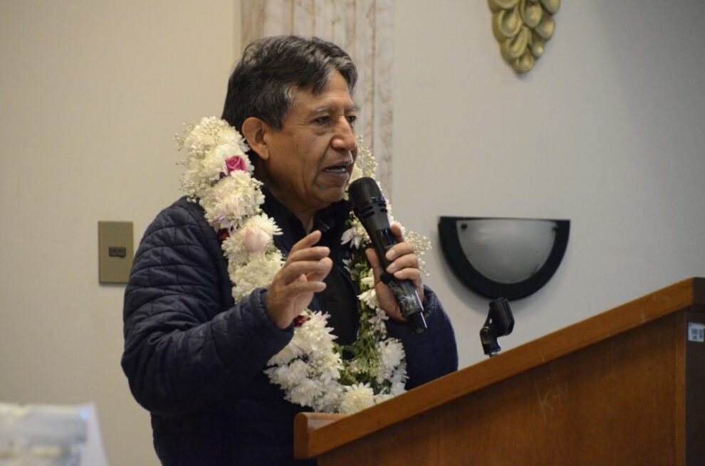 Crisis climática y pobreza mundial según David Choquehuanca