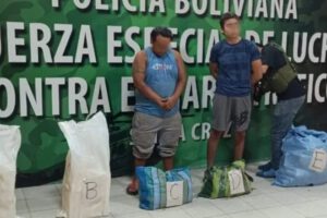 Incautación de cocaína en Puerto Pailas