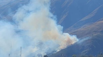 Incendios forestales en Cochabamba