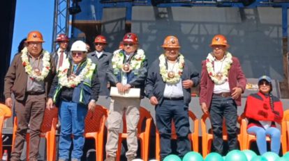 Empresa Minera Corocoro destacando su importancia estratégica en el XII aniversario