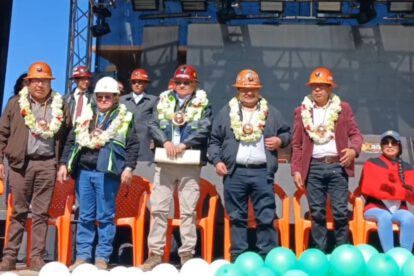 Empresa Minera Corocoro destacando su importancia estratégica en el XII aniversario