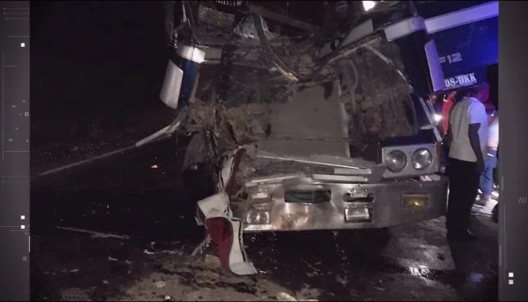 Accidente en la Carretera Bioceánica cerca del municipio de Roboré en Santa Cruz