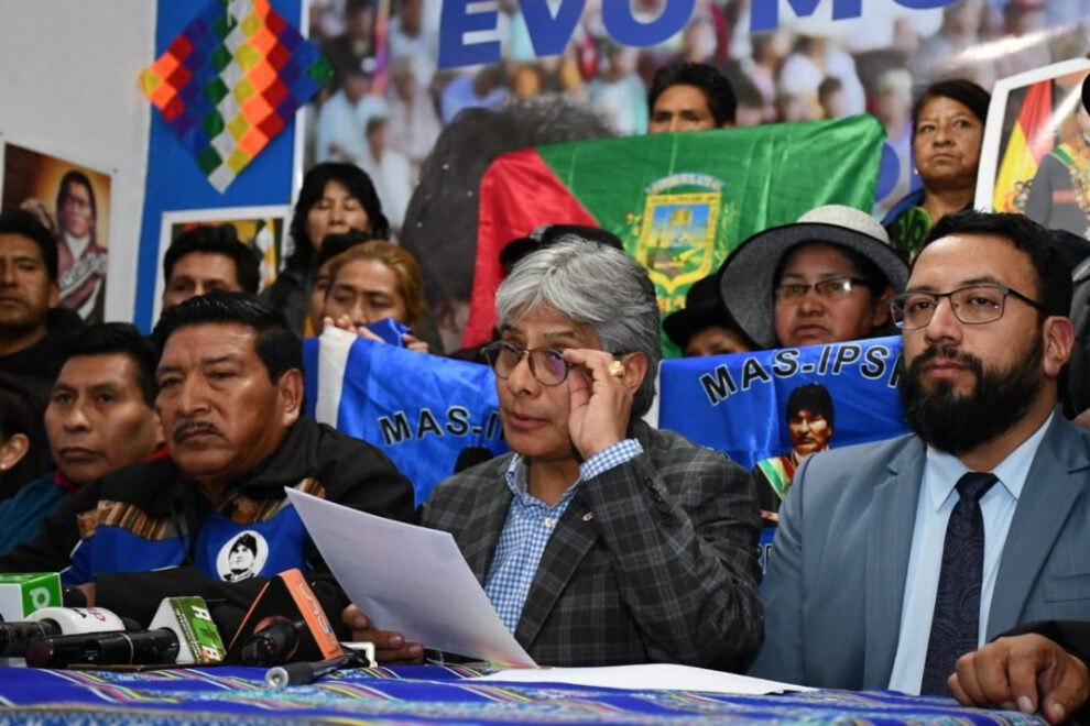 Acciones legales del MAS en respuesta a amenazas del Ejército