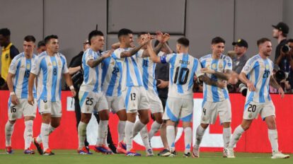 Argentina se clasificó tras vencer a Chile en la Copa América
