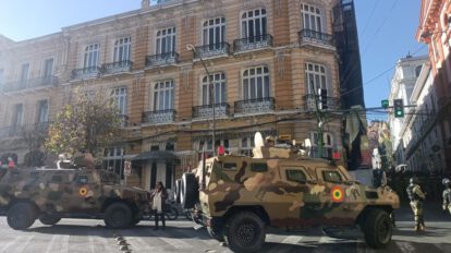 Intento golpista en Bolivia respaldado por la comunidad internacional