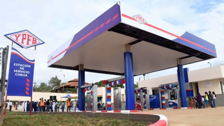 Suministro de combustibles en Bolivia