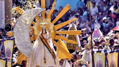 festividad de Urkupiña en Quillacollo