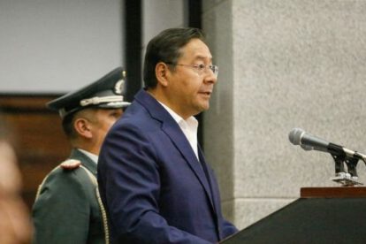Ley de Crédito Corredor Urbano promulgada por Luis Arce en Sucre