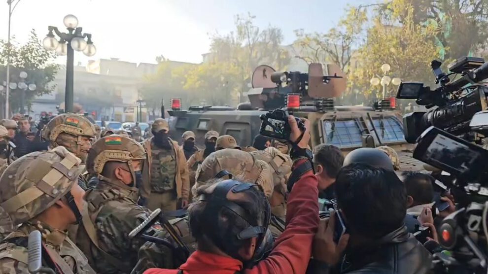 Intento de golpe de Estado en Bolivia