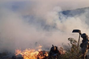 Incendios forestales en Cochabamba
