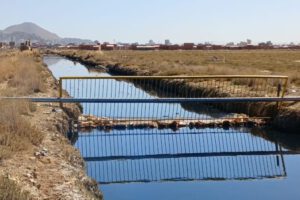 Limpieza Canal Rosso para proteger el Lago Uru Uru