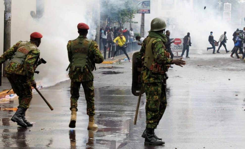 Violencia en Kenia durante protestas por medidas fiscales