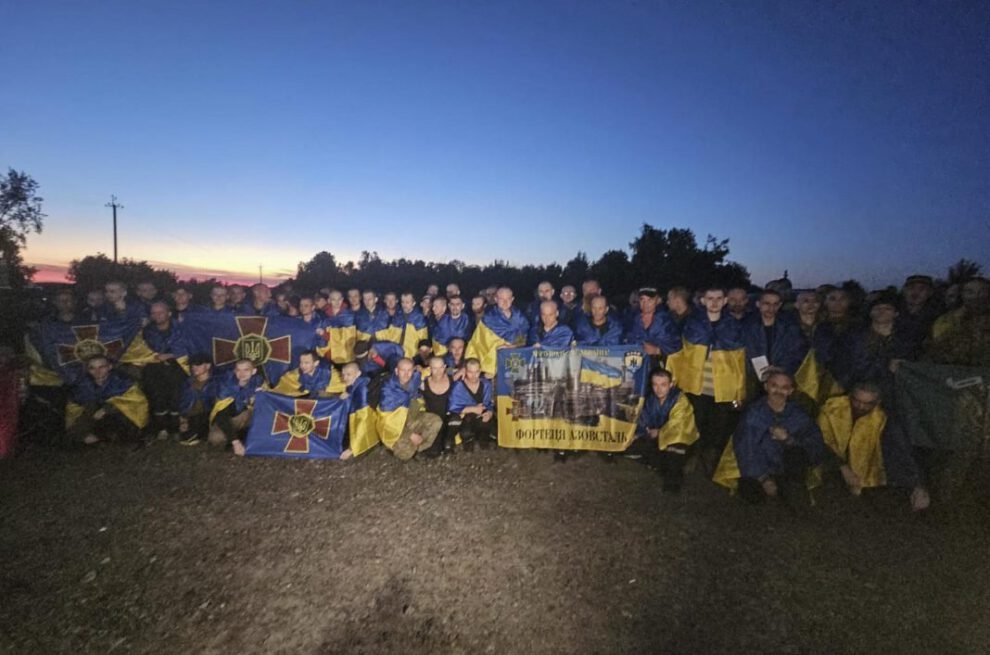 Intercambio humanitario de ucranianos liberados de cautiverio