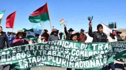 Gremiales en La Paz discutiendo estrategias ante la falta de respuesta del Gobierno