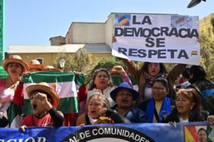 Defensa de la democracia en Bolivia