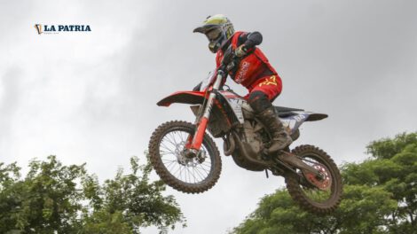 Marco Antezana motociclismo en el certamen nacional