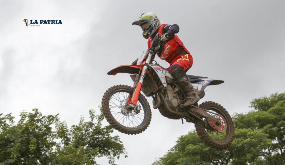 Marco Antezana motociclismo en el certamen nacional